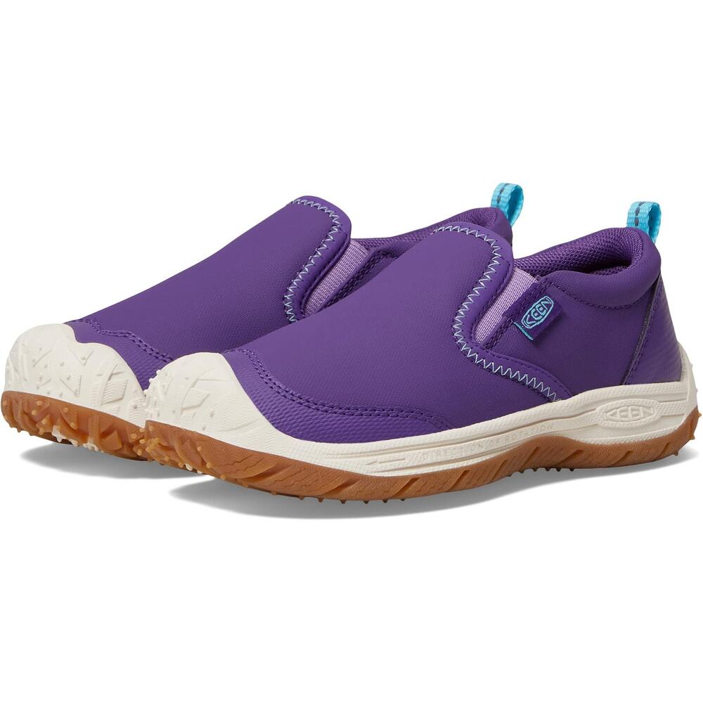 KEEN Purple Speed Hound Kids Slip-on Shoes Size C13